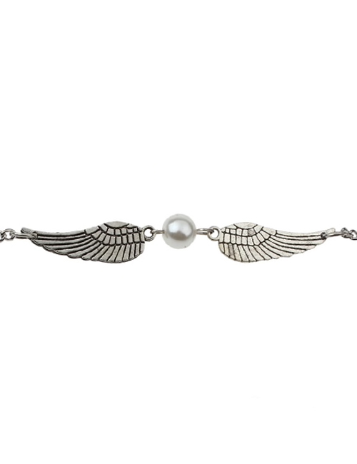 Isis-Wings-Parel-Ketting-Zilver