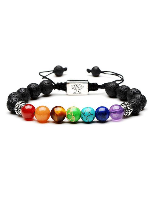 Chakra-TreeofLife-Lavasteen-armband