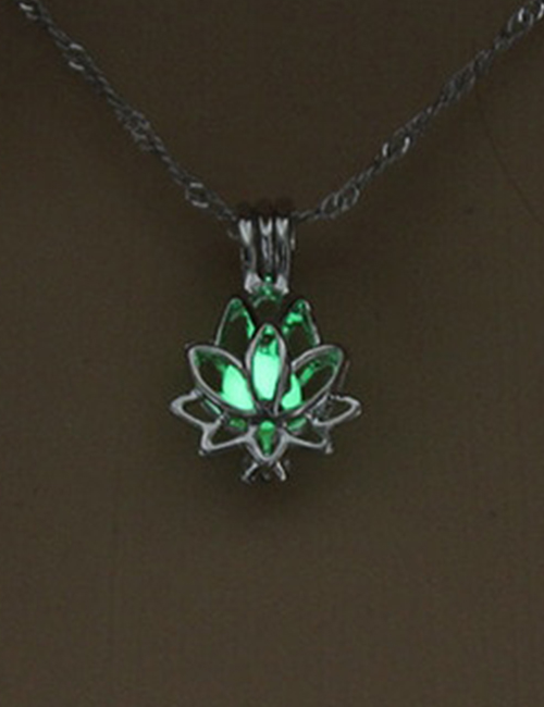 Lichtgevende Lotus Ketting