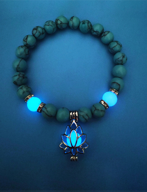 Lichtgevende Lotus armband