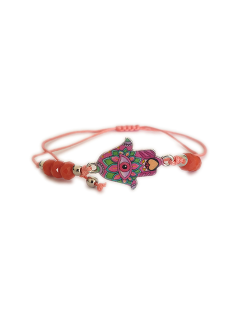 Kleurrijk Hamsa Hand armbandje