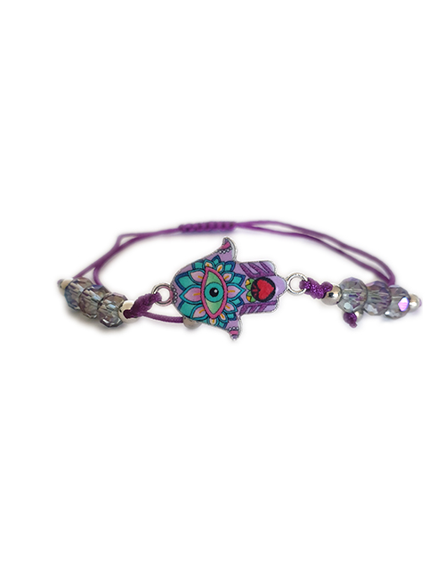 Kleurrijk Hamsa Hand armbandje