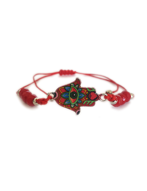 Kleurrijk Hamsa Hand armbandje